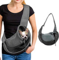 Pet Travel Bag - 42 x 26 Cm - Suitable For 3-7 Kg - Black