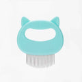 Ruihao Pet Comb Stainless Steel Flea Removal Cats Dogs One Mint Green