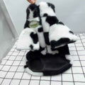 Pet Dog Warm Polyester Coat Small Breed Winter Cow grass XL