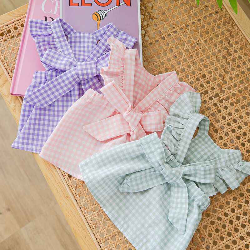 Pet Clothing Polyester Skirt Pretty Pet Pink strawberry cloud style random 4XL