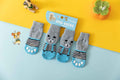 Foot art mouse Pet Socks Cartoon Anti Slip Blue Bear Xl-super large [recommended within 5.5] 11-16kg within
