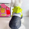 Pretty pet Polyester Windproof Jacket Small Dog Green jacket M bust 40 recommendation 2.5-3kg