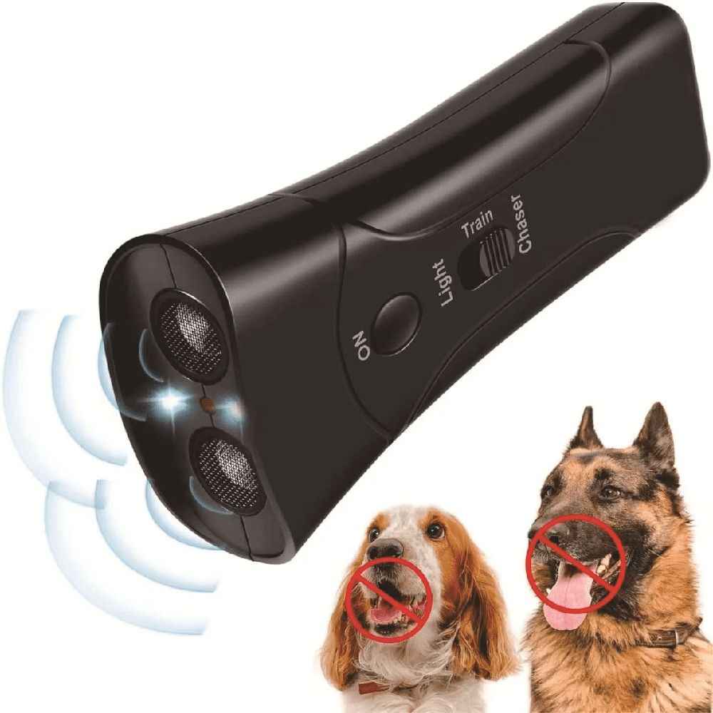 Barks No More Dog Training Device & Bark Deterrent - Stop Barking Without Hurting Your Pet - Just Point & Press!, Black