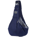 Portable Pet Sling Carrier Shoulder Bag for Small Dogs and Cats Travel Outdoor - Blue