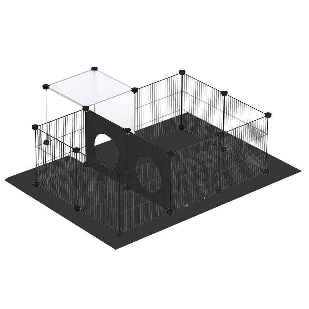 Pawz 16 Panels Guinea Pig Pet Playpen Small Pets Fence