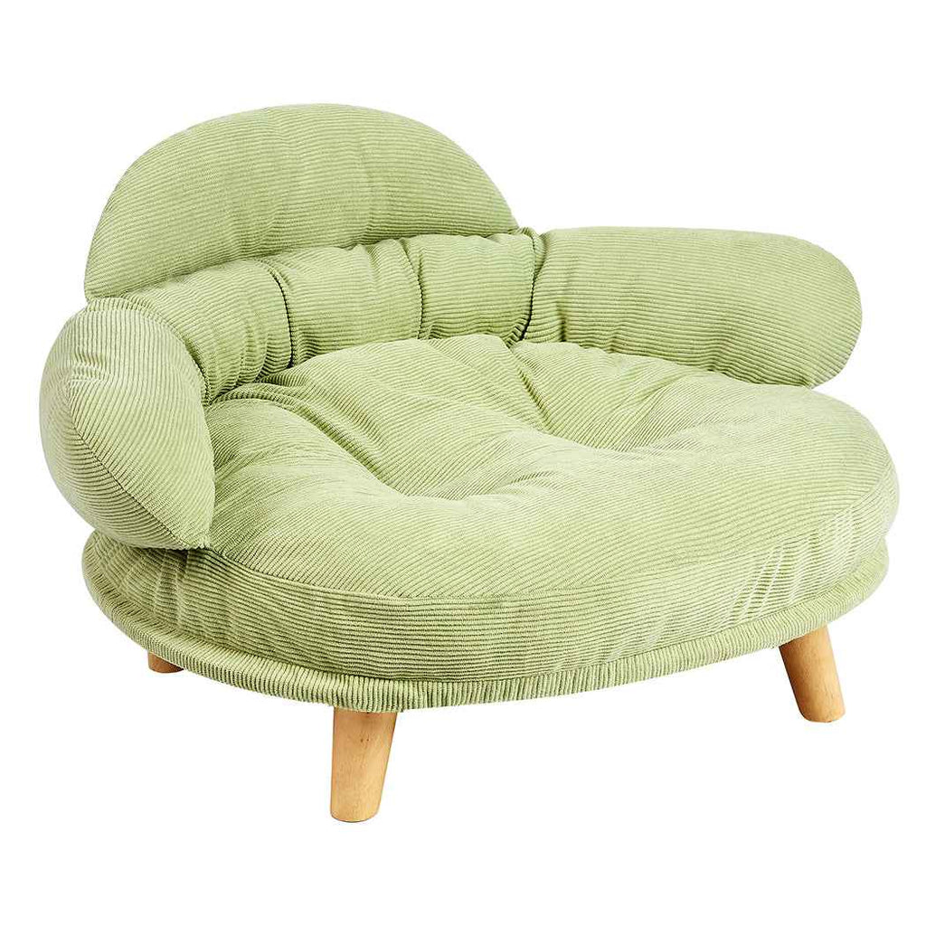 Pawz Elevated Pet Dog Cat Sofa Bed Couch XL Size Green