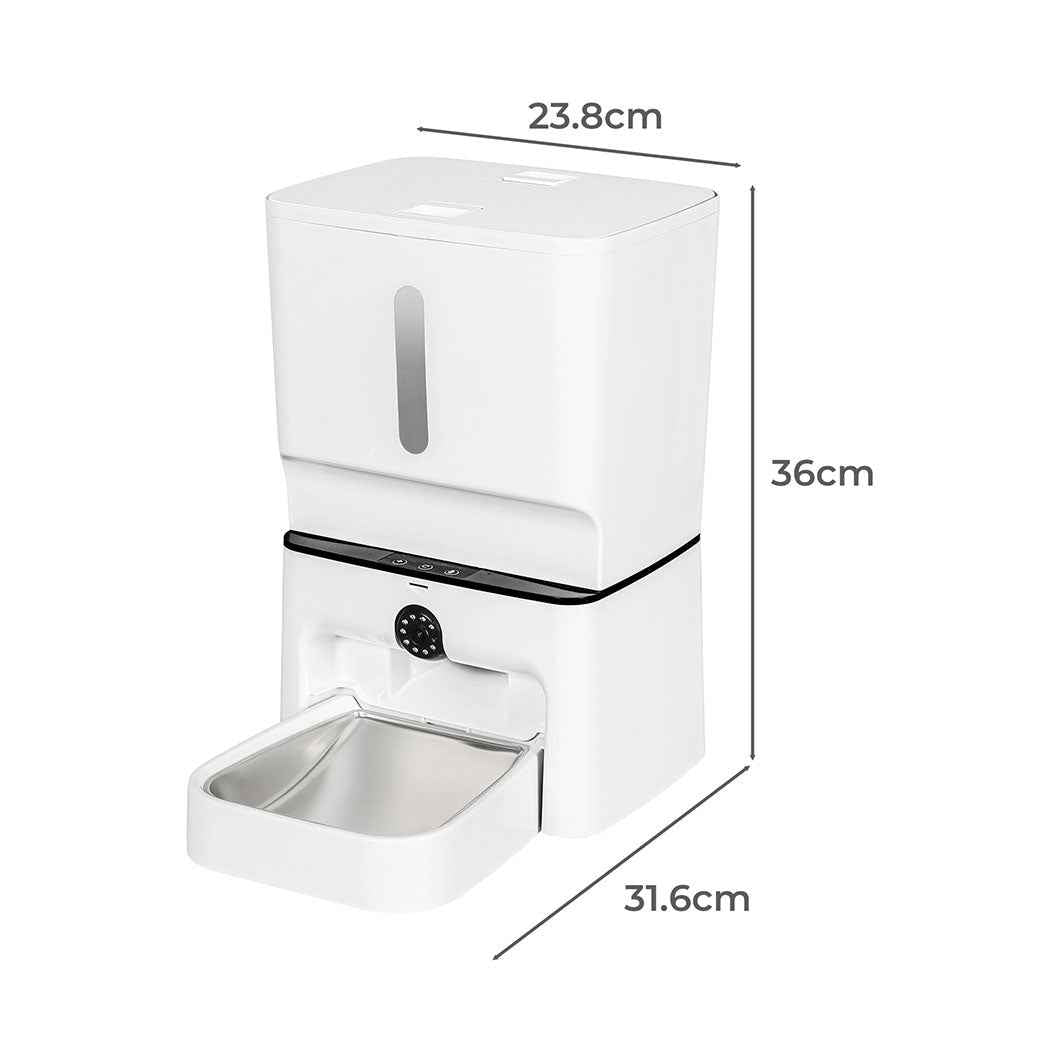 Pawz 2-in-1 Automatic Pet Feeder Wifi Camera Laser Toy