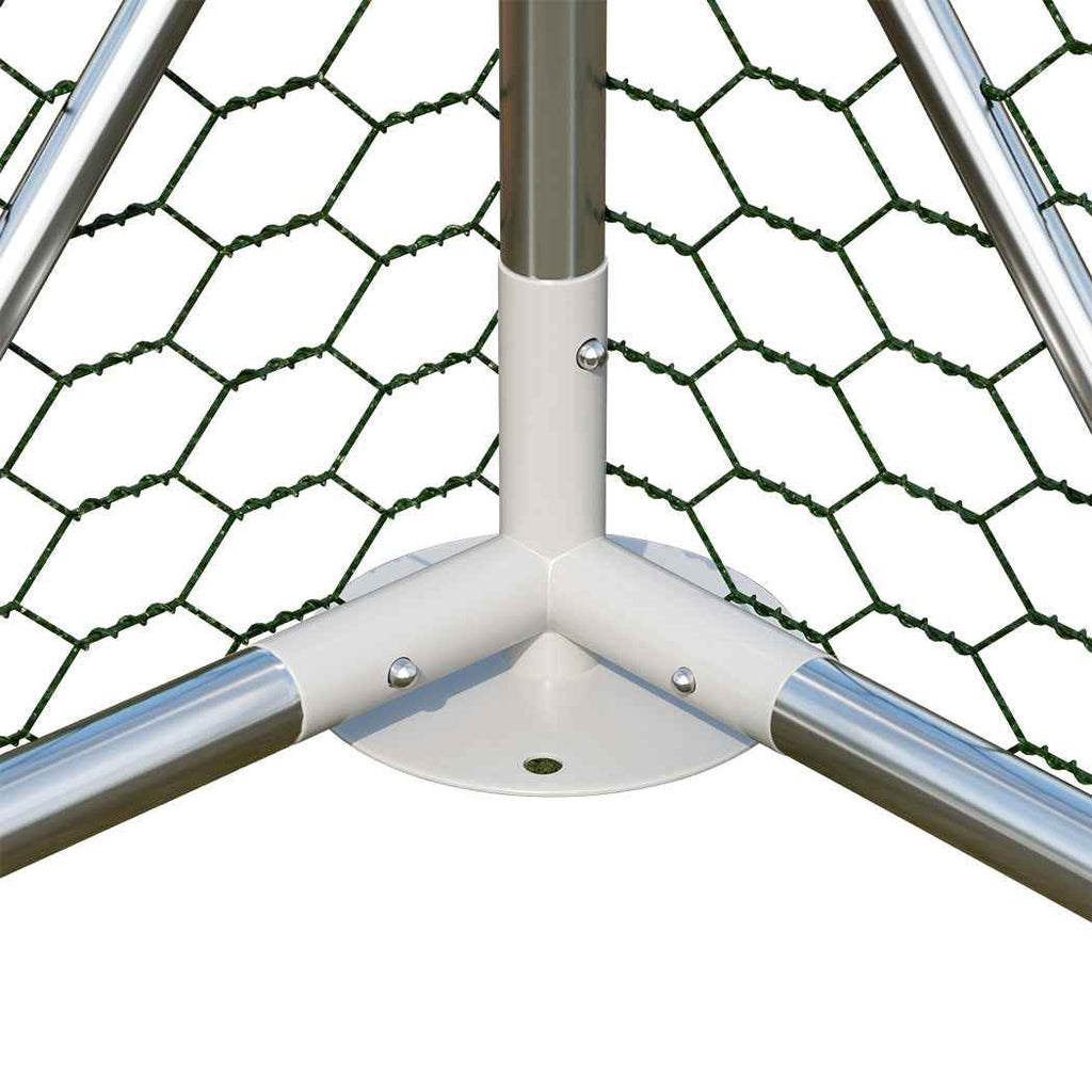 Pawz 200x300x194cm Large Metal Walk-in Chicken Coop Cage