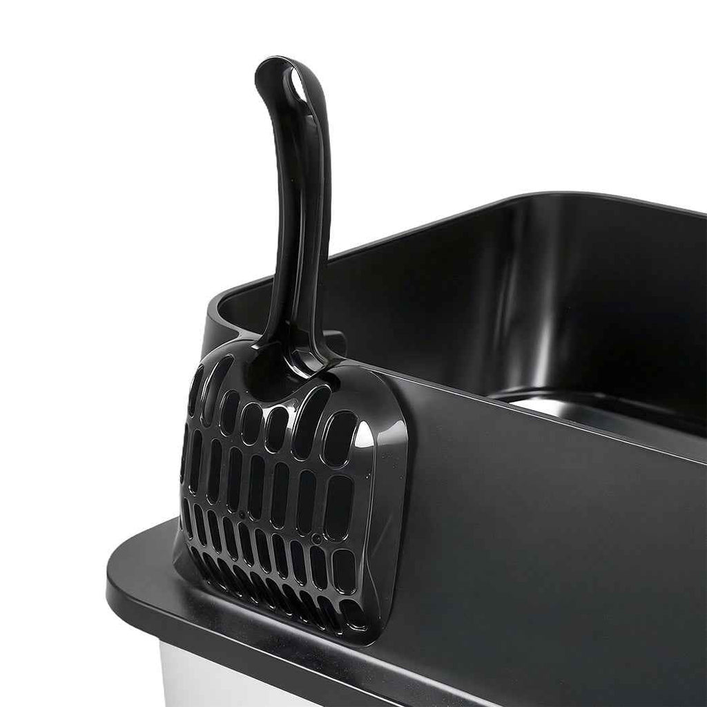 Pawz Stainless Steel Large Enclosed Cat Litter Box