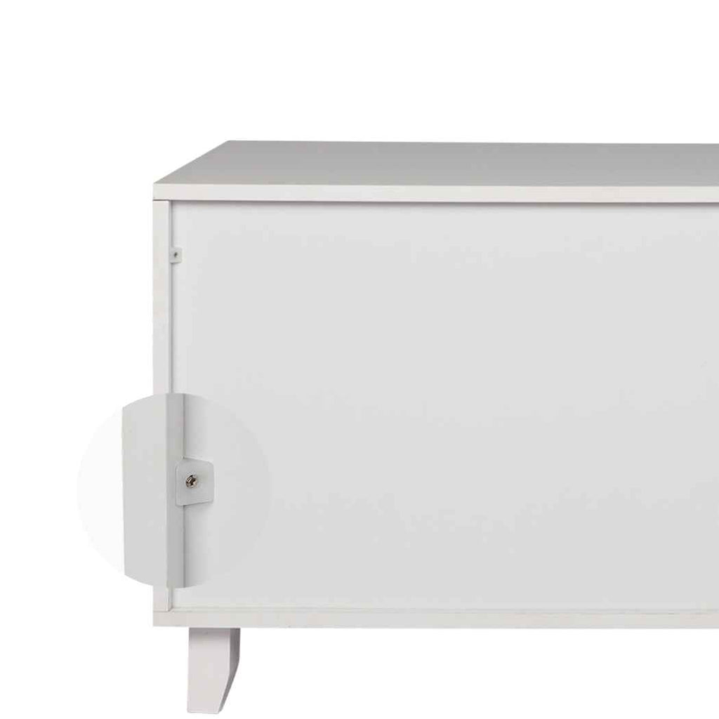 PaWz Enclosed Cat Litter Cabinet Box Grey