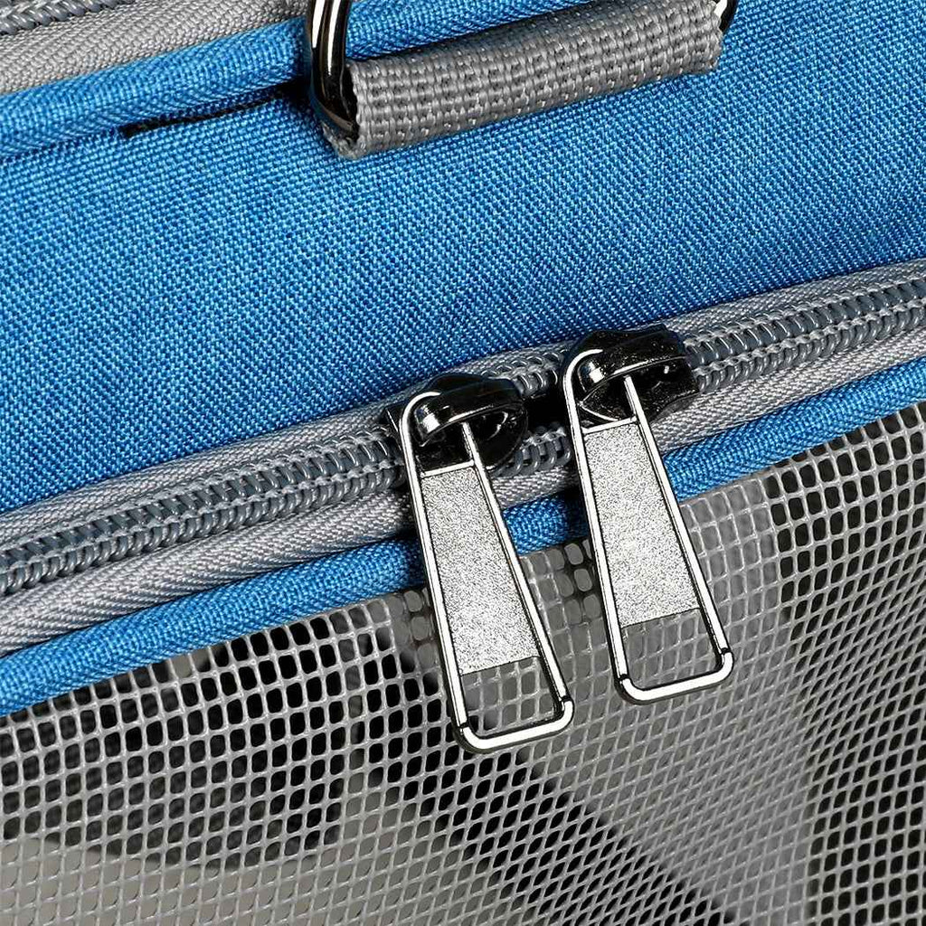 Pawz 3 in 1 Pet Soft Crate Dog Cat Carrier XL Size Blue